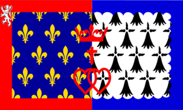 Bandera País del Loira, Bandera País del Loira