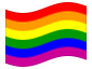 Bandera animada Arco iris
