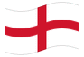 Bandera animada Inglaterra