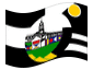 Bandera animada Tshwane (Municipio Metropolitano de Tshwane)