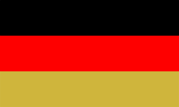 Bandera Alemania (negro-rojo-oro)