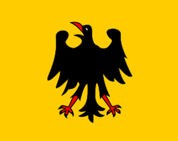 Bandera Sacro Imperio Romano Germánico (hasta 1401)
