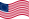 Agitar la bandera Betsy Ross (EE. UU. 1777-1795) estática