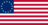 Betsy Ross (EE. UU. 1777-1795)-Bandera rectangular