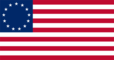 Gráficos de bandera Betsy Ross (EE. UU. 1777-1795)