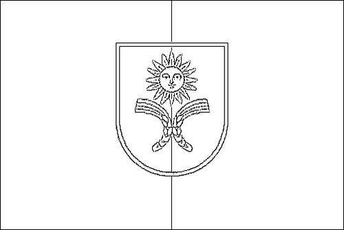 Contorno de la bandera de Chmelnyzkyj para colorear