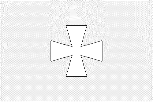 Contorno de la bandera de Poltava para colorear