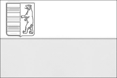 Contorno de la bandera de Transcarpatia para colorear