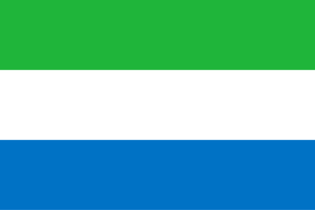 Bandera Sierra Leona, Bandera Sierra Leona