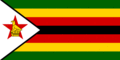 Gráficos de bandera Zimbabue