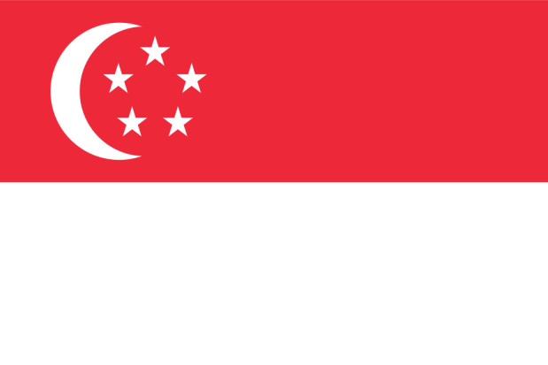 Bandera Singapur