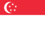 Gráficos de bandera Singapur