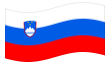 Bandera animada Eslovenia