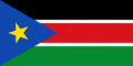 Gráficos de bandera Sudán del Sur
