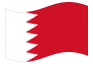 Bandera animada Bahréin