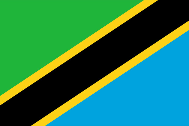 Bandera Tanzania, Bandera Tanzania