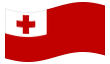 Bandera animada Tonga