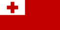 Gráficos de bandera Tonga