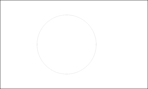 Contorno de la bandera de Bangladesh para colorear