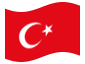 Bandera animada Turquía