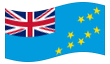 Bandera animada Tuvalu