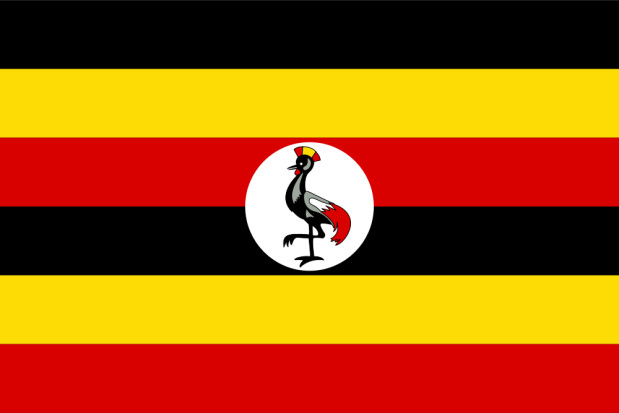 Bandera Uganda, Bandera Uganda