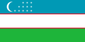 Gráficos de bandera Uzbekistán