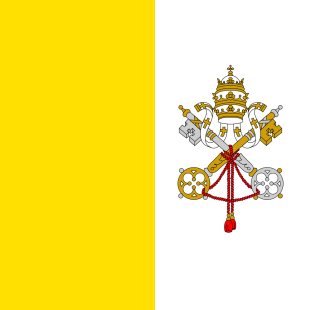 Bandera Ciudad del Vaticano / Estado de la Ciudad del Vaticano
