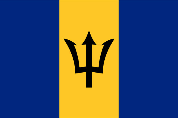 Bandera Barbados, Bandera Barbados