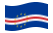 Cabo Verde-Se agita la bandera