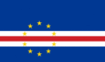 Cabo Verde-Bandera rectangular