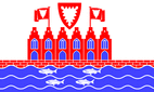 Heiligenhafen-Bandera rectangular