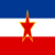 Yugoslavia-Cuadro de la bandera