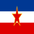 Yugoslavia-Cuadro de la bandera