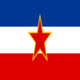 Yugoslavia-Cuadro de la bandera
