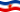 Agitar la bandera Yugoslavia estática