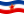Agitar la bandera Yugoslavia estática