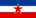 Yugoslavia-Bandera rectangular