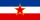 Yugoslavia-Bandera rectangular