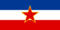 Yugoslavia-Bandera rectangular