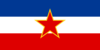 Yugoslavia-Bandera rectangular