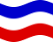 Agitar la bandera Schleswig-Holstein (provincia prusiana) estática